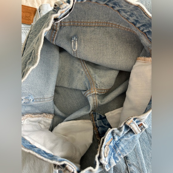 ZARA High Rise Ripped Jeans - Picture 6 of 6